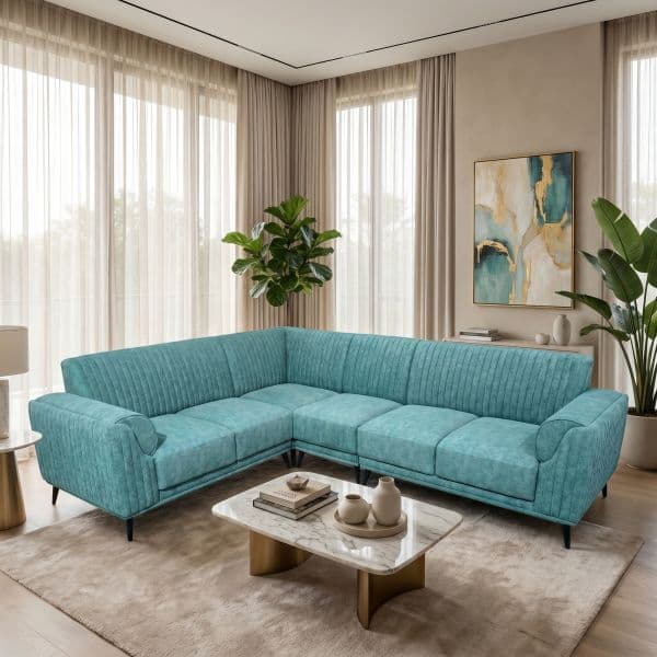 AquaLuxe AX-7600 Designer Corner Sofa