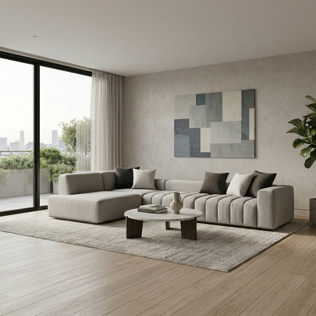 UrbanLounge UL-1200 Modular L Shape Sofa