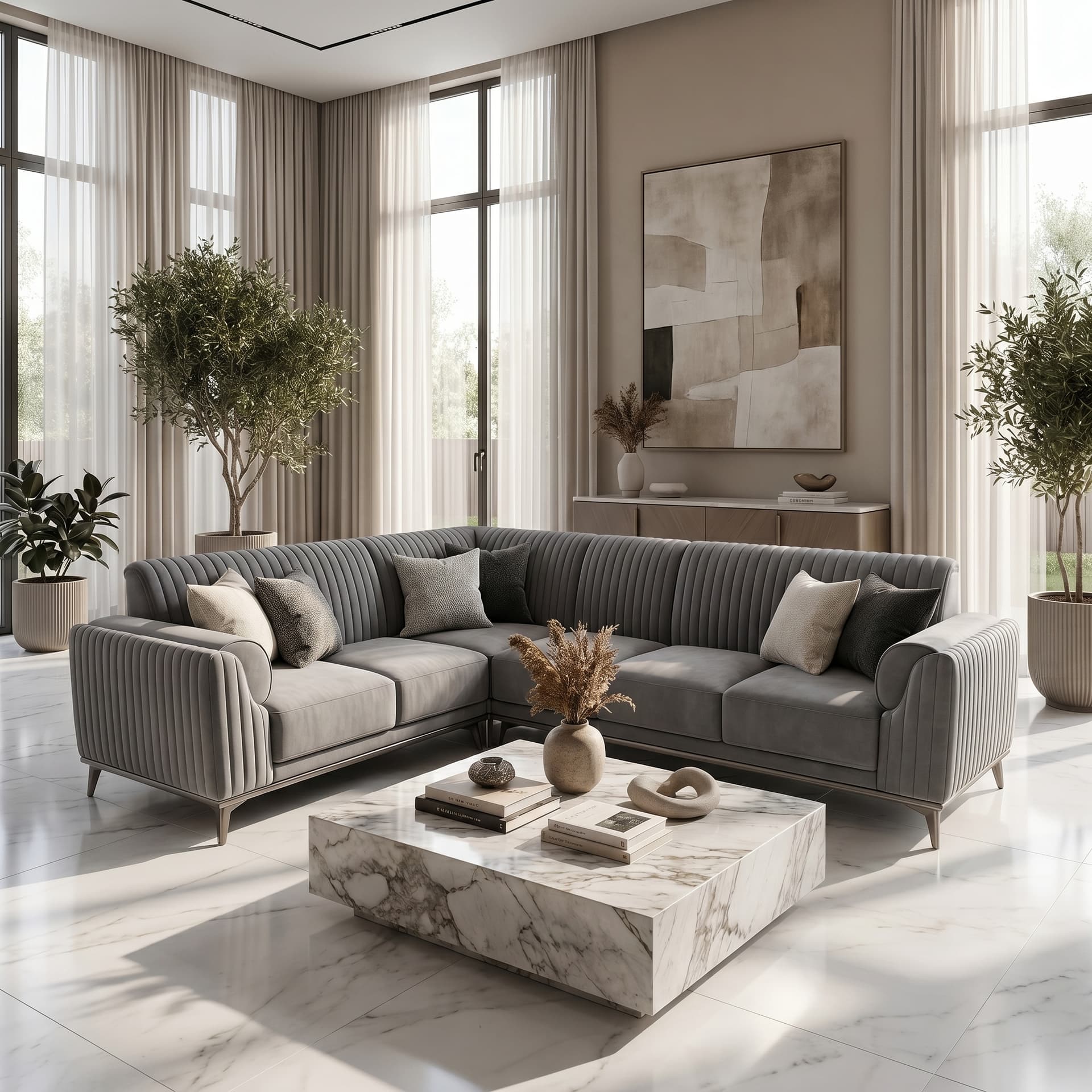 GrandVista GV-1500 Luxury Corner Sofa