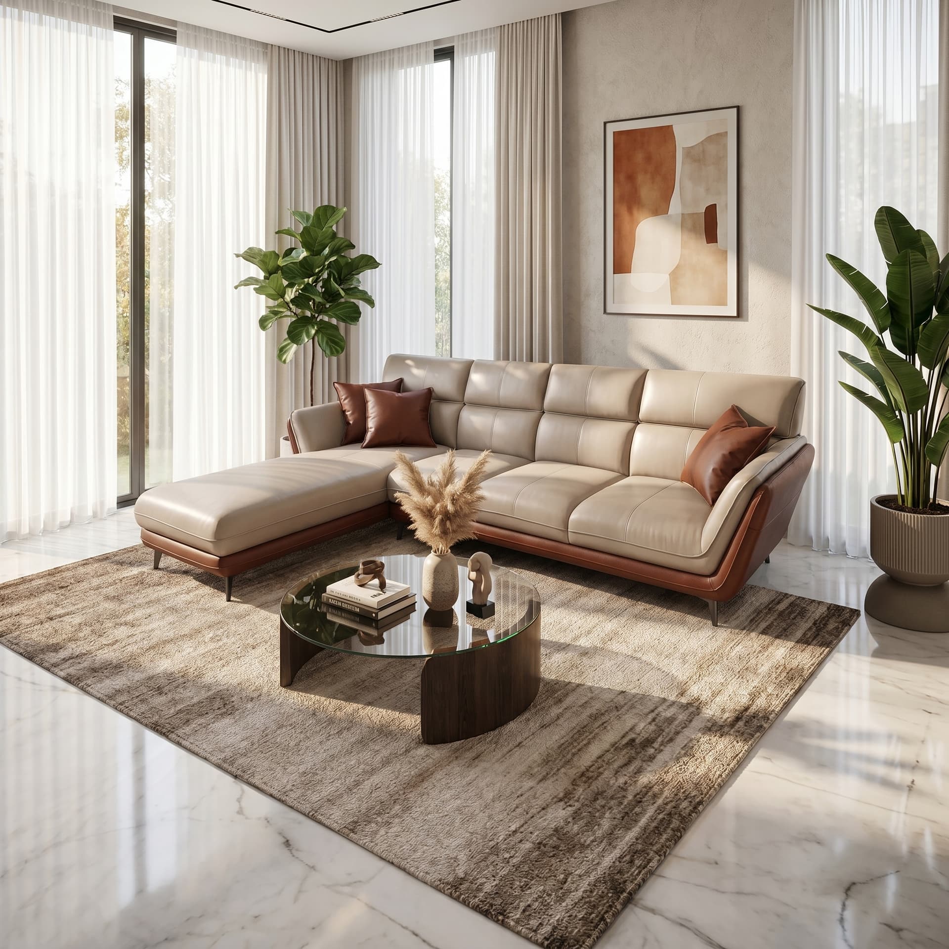 EliteLounge EL-3800 Luxury Chaise Corner Sofa