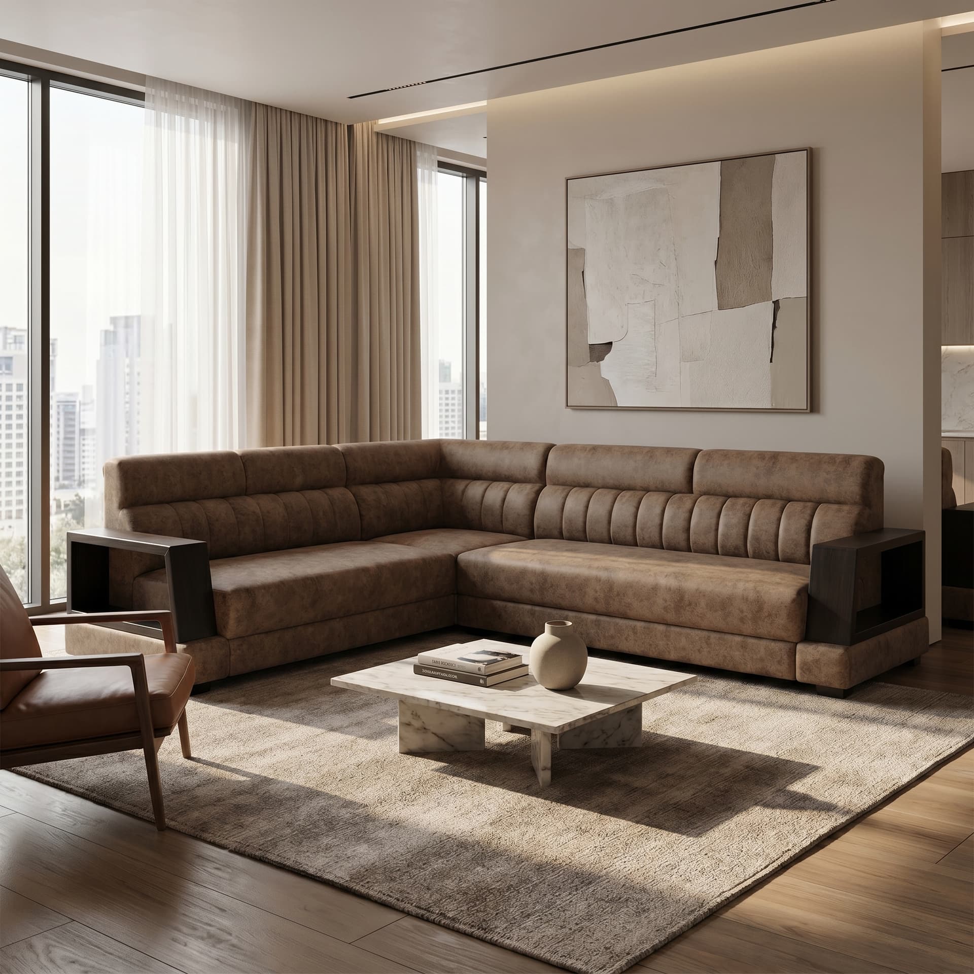 Monarch MX-5800 Luxury Corner Sofa
